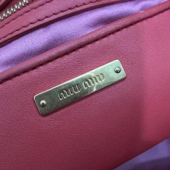 MIU MIU BORSA A TRACOLLA IN NAPPA GOFFRATA