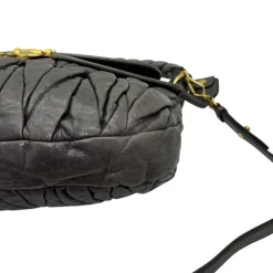 MIU MIU BORSA IN NAPPA GOFFRATA CON TRACOLLA