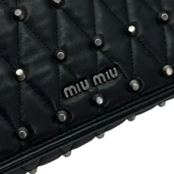 MIU MIU BORSA IN PELLE CON CATENA