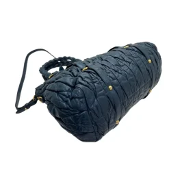 MIU MIU BORSA IN PELLE GOFFRATA A MANO / SPALLA