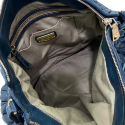 MIU MIU BORSA IN PELLE GOFFRATA A MANO / SPALLA