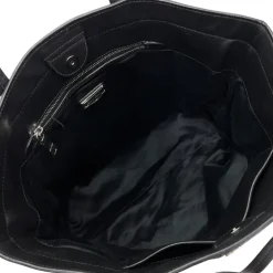 MIU MIU BORSA SHOPPING IN PELLE NERA