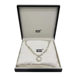 MONTBLANC STAR COLLANA IN ARGENTO