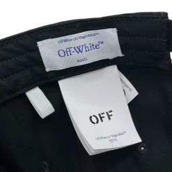 OFF-WHITE CAPPELLO DA BASEBALL CON SCRITTA TG L