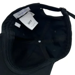 OFF-WHITE CAPPELLO DA BASEBALL CON SCRITTA TG L