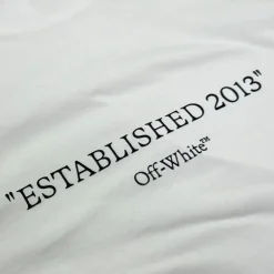 OFF-WHITE T-SHIRT OVERSIZE CON STAMPA TG L (VESTE XL)