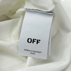 OFF-WHITE T-SHIRT OVERSIZE CON STAMPA TG L (VESTE XL)