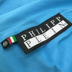 PHILIPP PLEIN SKULL STRASS TSHIRT TG. M GIALLA