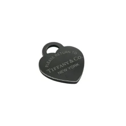 TIFFANY & CO. CUORE IN TITANIO NERO