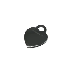 TIFFANY & CO. CUORE IN TITANIO NERO