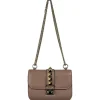 VALENTINO BORSA GLAM LOCK IN PELLE